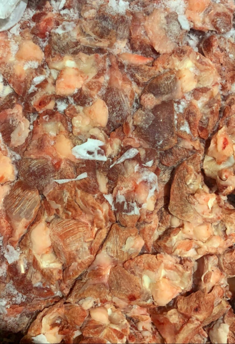 Рагу индейки(мясо с хрящом)